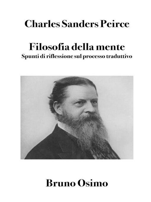 Title details for Filosofia della mente by Charles Sanders Peirce - Wait list